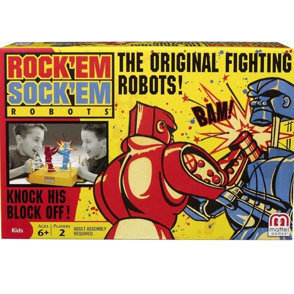 Rock ‘Em Sock ‘Em Robots Game - Picture 2 of 5